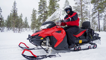 Laponia: Excursiones con motos de nieve