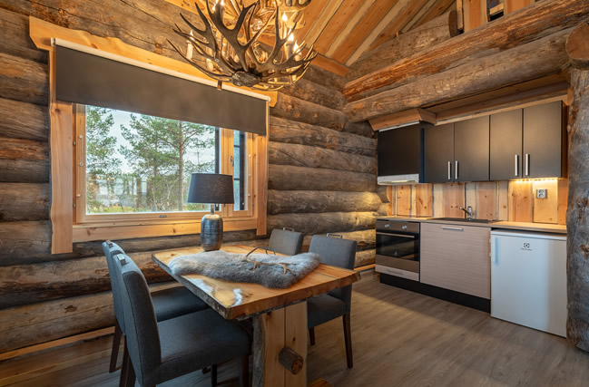 Wilderness Hotel Inari, Log cabin (4-6 personas)
