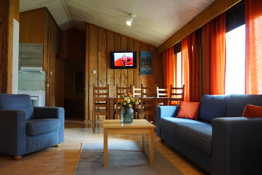 Cabaña Salla Tuvat, interior, 99 m2