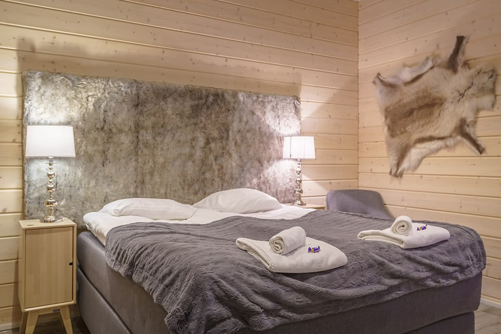 Wilderness Hotel Muotka, habitación superior con sauna