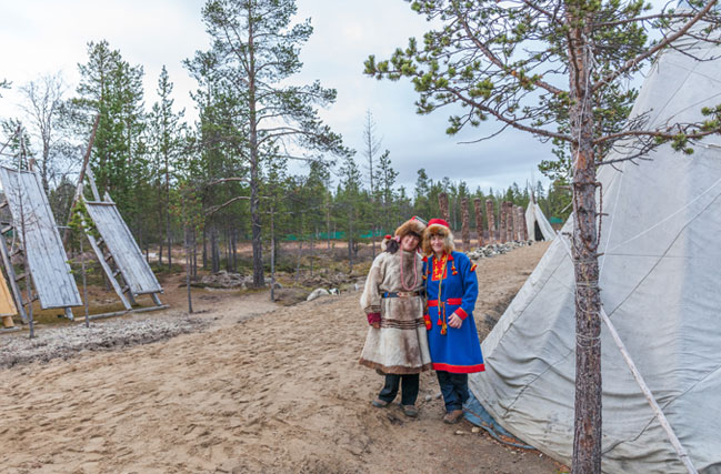 Población Sami, Laponia