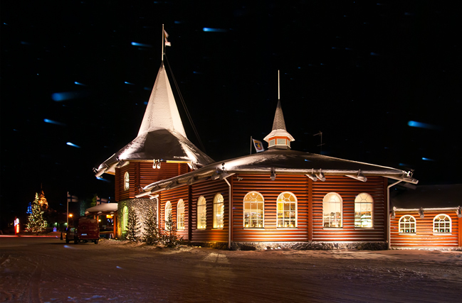 Santa Claus village, Rovaniemi, Laponia, Finlandia