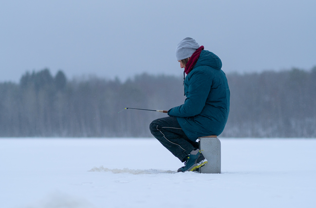 Pescar en hielo