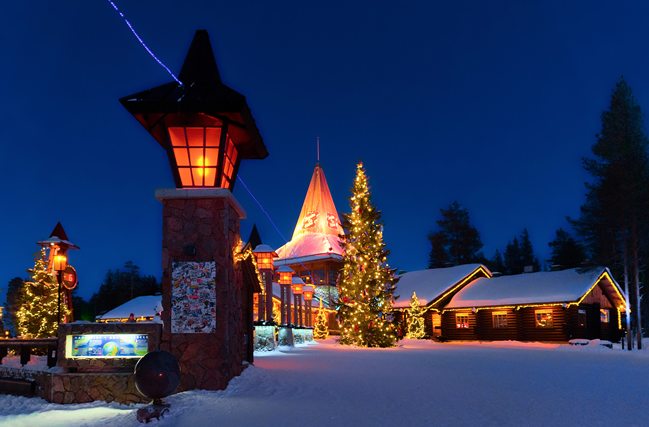 Casa de Santa Claus, Rovaniemi, Laponia