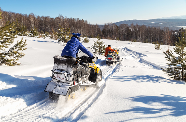Excursión motos de nieve